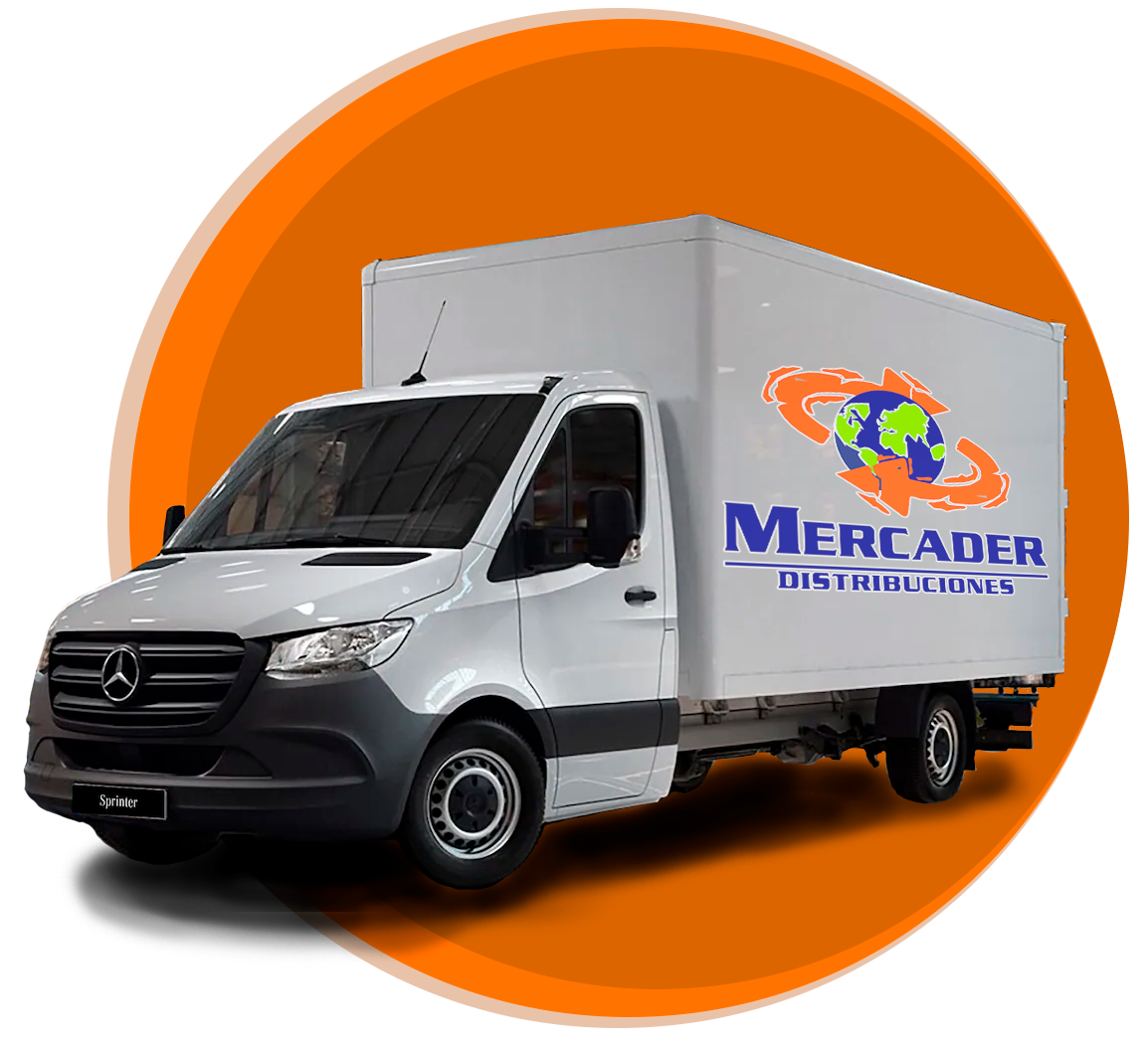 Camión de Mercader Distribuciones